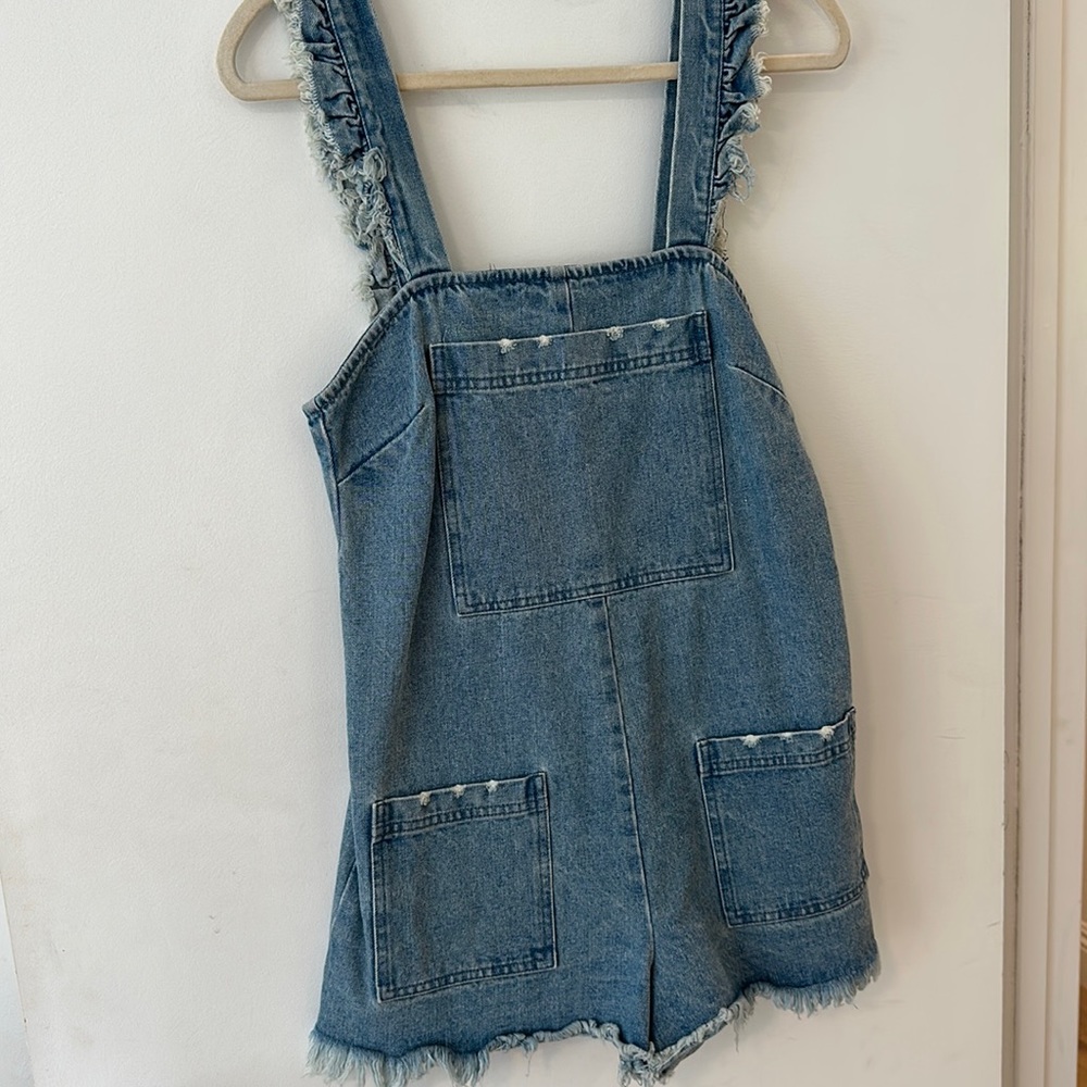 Mumu Denim romper
